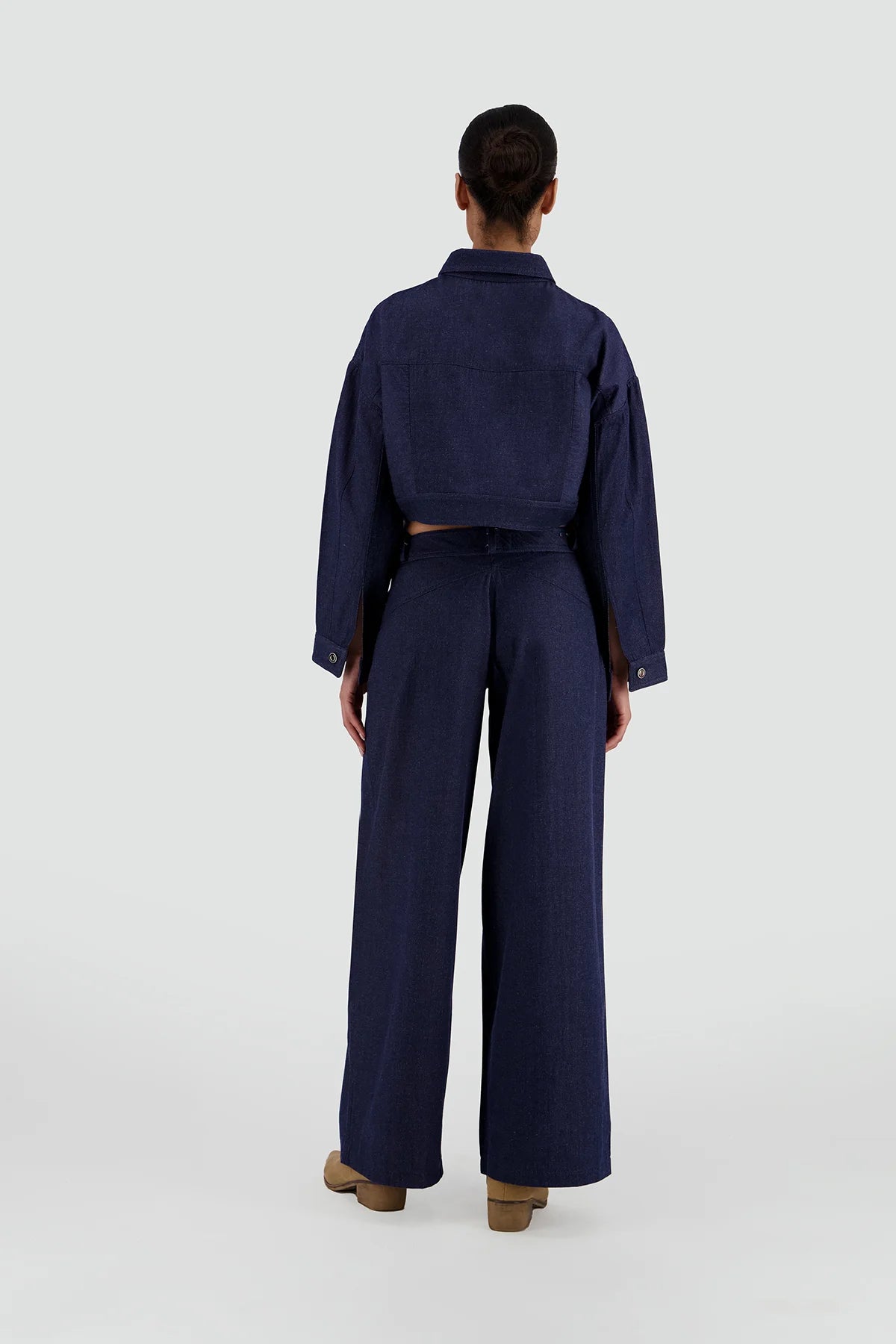 TWO-TONE DENIM SET