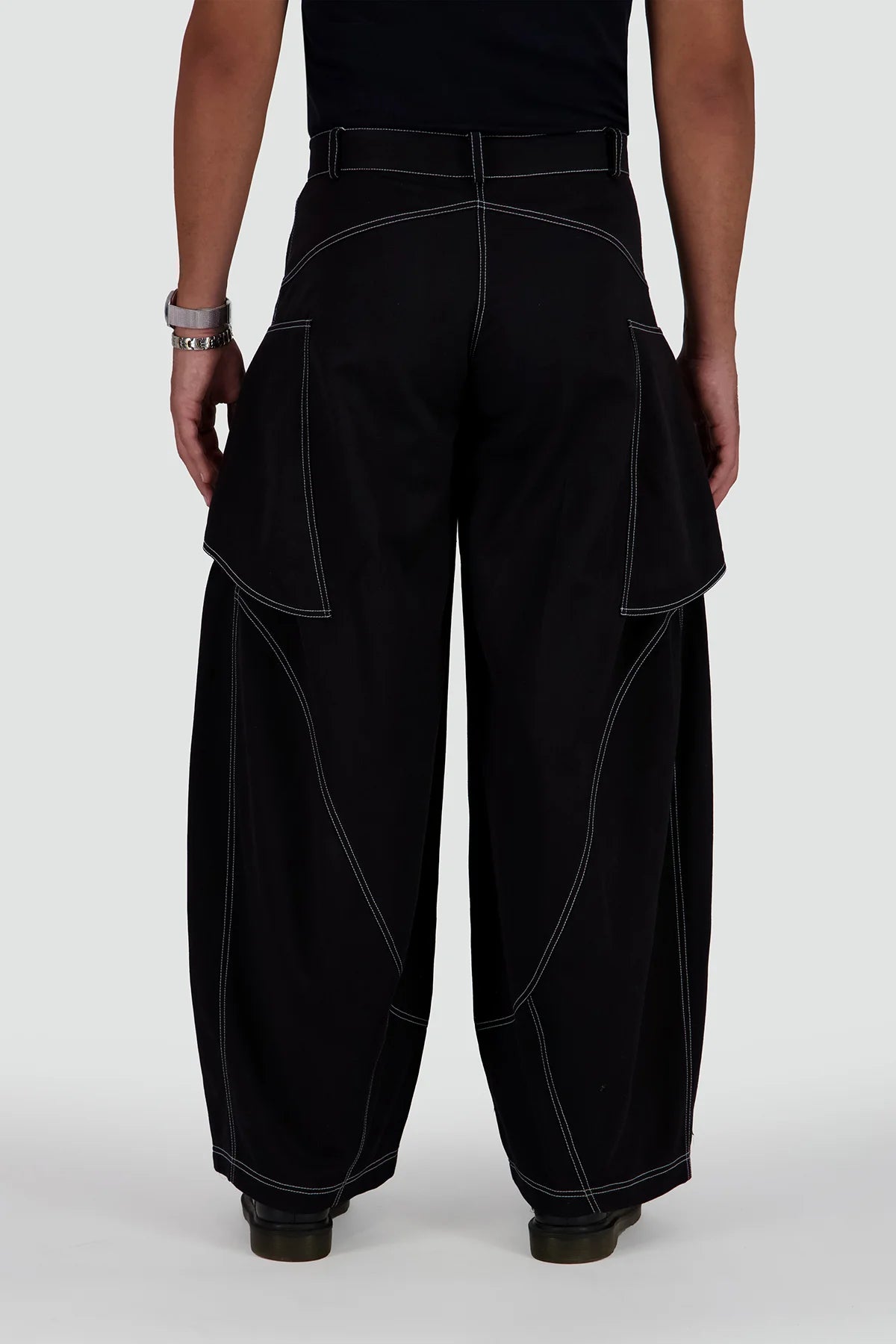 Utility Wide-Leg Trousers