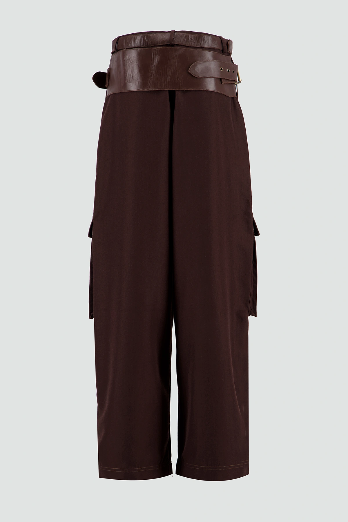 Cargo Leather Pants