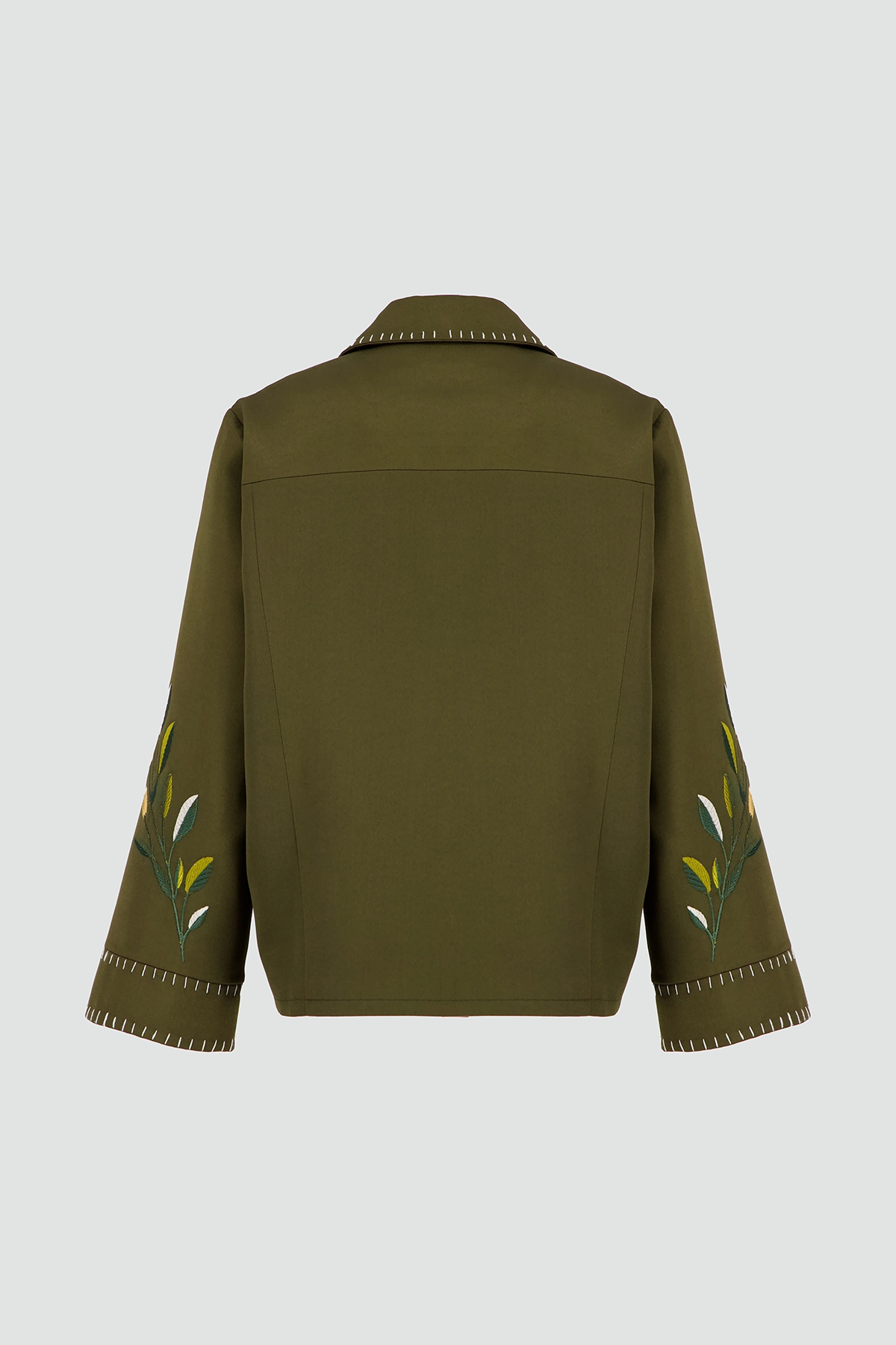 Olive Emb Jacket