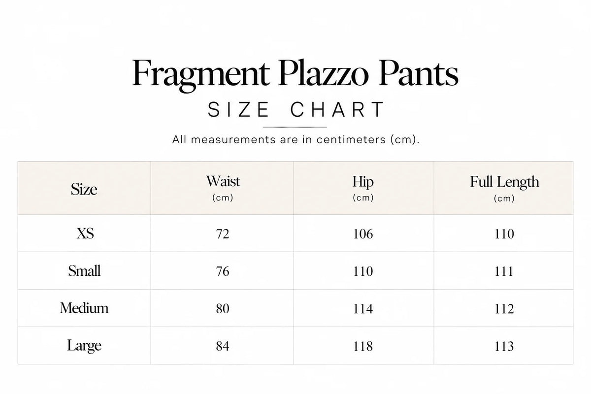Size guide