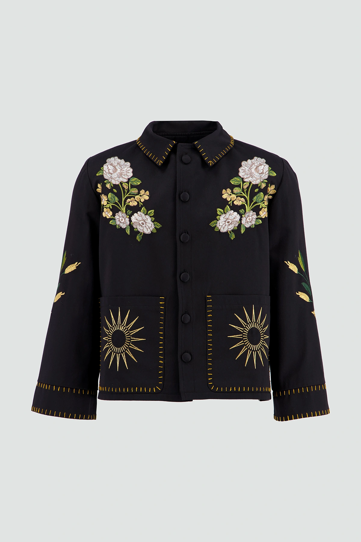 Black Emb Jacket