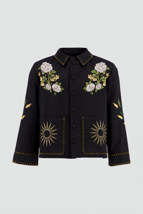 Black Emb Jacket